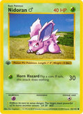 Nidoran M (055/102) [Base Set Shadowless] 1st Edition - Common