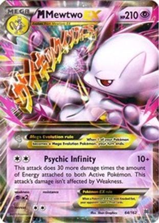 M Mewtwo EX (064/162) [XY  BREAKthrough] Holofoil - Ultra Rare