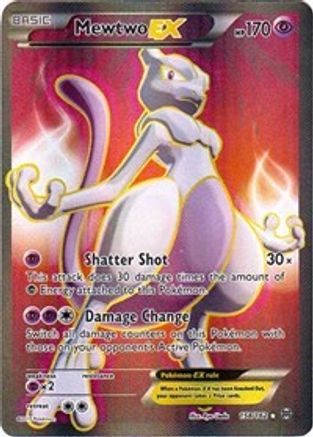 Mewtwo EX (158 Full Art) (158/162) [XY  BREAKthrough] Holofoil - Ultra Rare