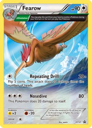 Fearow (XY57/211) [XY Promos] Holofoil - Promo