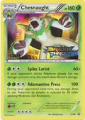 Chesnaught - XY68 (Prerelease [Staff] (XY68) [XY Promos] Holofoil - Promo