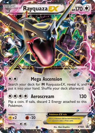 Rayquaza EX (Shiny) (XY69/211) [XY Promos] Holofoil - Promo