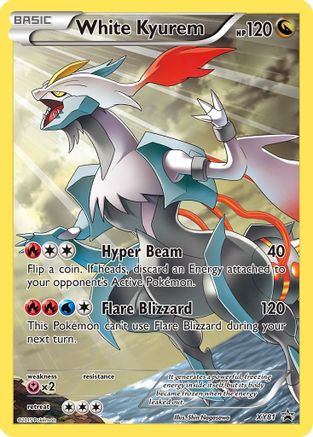 White Kyurem (Full Art Promo) (XY81/211) [XY Promos] Holofoil - Promo