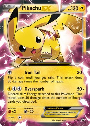 Pikachu EX (XY84/211) [XY Promos] Holofoil - Promo