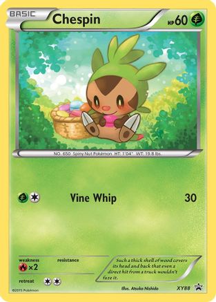 Chespin (Collector Chest) (XY88/211) [XY Promos] Holofoil - Promo