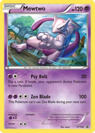 Mewtwo (XY100/211) [XY Promos] Holofoil - Promo