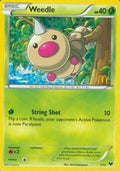 Weedle (1/12) [McDonalds Promos 2014] Holofoil - Promo