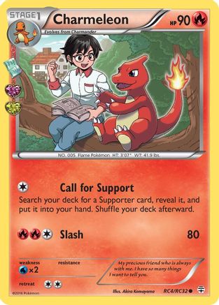 Charmeleon (RC4/RC32) [Generations Radiant Collection] - Common