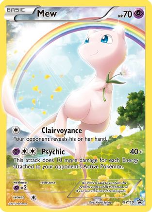 Mew (XY110/211) [XY Promos] Holofoil - Promo