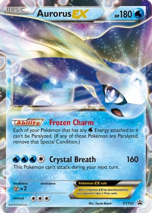 Aurorus EX (XY102/211) [XY Promos] Holofoil - Promo