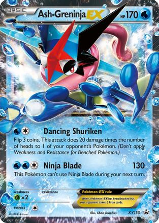 Ash-Greninja EX (XY133/211) [XY Promos] Holofoil - Promo