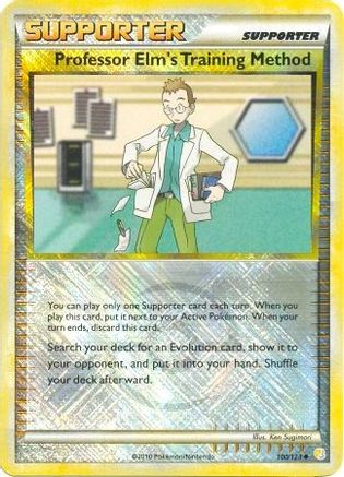 Professor Elm's Training Method (League Promo) (100/123) [League & Championship Cards] Reverse Holofoil - Promo