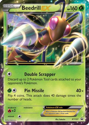 Beedrill EX (XY157/211) [XY Promos] Holofoil - Promo
