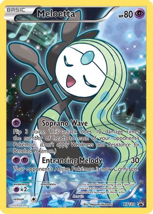 Meloetta (XY120/211) [XY Promos] Holofoil - Promo