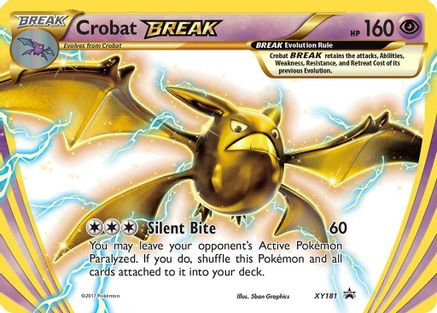 Crobat BREAK (XY181/211) [XY Promos] Holofoil - Promo
