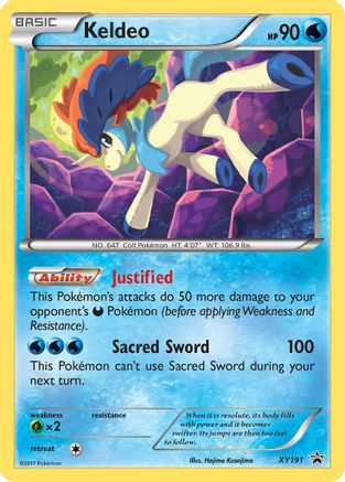 Keldeo (XY191/211) [XY Promos] Holofoil - Promo