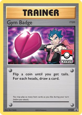 Gym Badge (Koga) (XY207/211) [XY Promos] Holofoil - Promo
