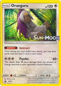 Oranguru - SM13 (Prerelease) [Staff] (SM13) [SM Promos] Holofoil - Promo