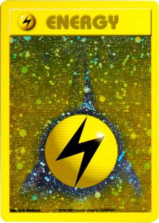 Lightning Energy (WotC 2002 League Promo) [League & Championship Cards] Holofoil - Promo