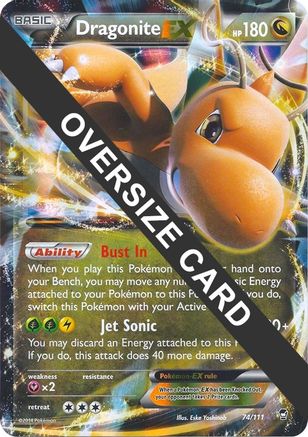 Dragonite EX (74/111) [Jumbo Cards] Holofoil - Promo