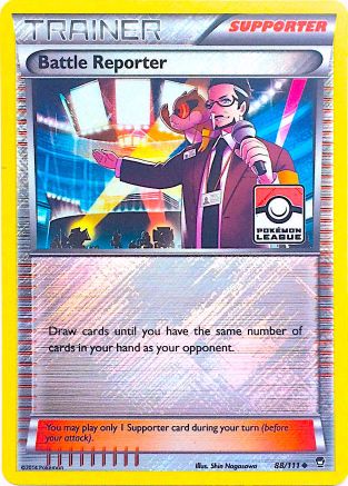 Battle Reporter (Pokemon League) (088/111) [League & Championship Cards] Reverse Holofoil - Promo