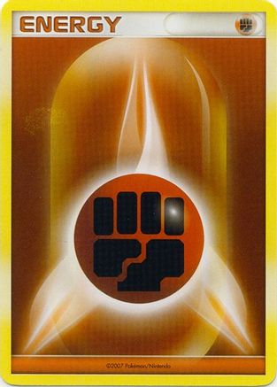 Fighting Energy (2007 Unnumbered D/P Style Non-Holo) [League & Championship Cards] - Promo
