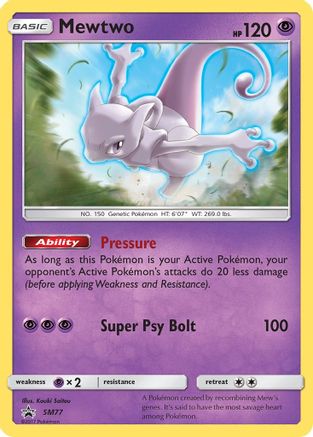 Mewtwo (SM77/248) [SM Promos] Holofoil - Promo