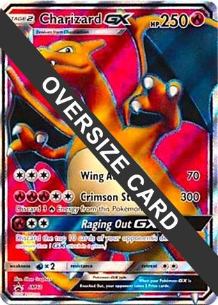 Charizard GX - SM60 (SM Black Star Promos) (SM60) [Jumbo Cards] Holofoil - Promo