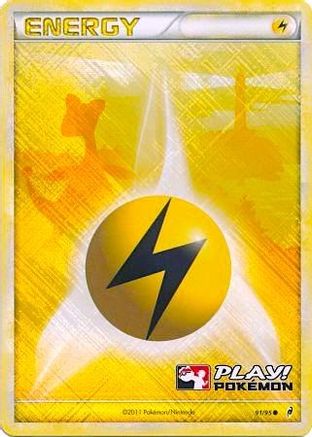 Lightning Energy (Play! Pokemon) (091/095) [League & Championship Cards] Holofoil - Promo