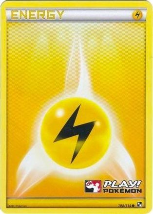 Lightning Energy (Play! Pokemon) (108/114) [League & Championship Cards] Holofoil - Promo