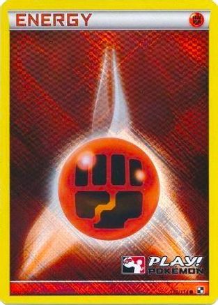 Fighting Energy (Play! Pokemon) (110/114) [League & Championship Cards] Holofoil - Promo
