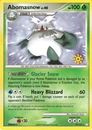 Abomasnow (19/123) [Countdown Calendar Promos] - Promo