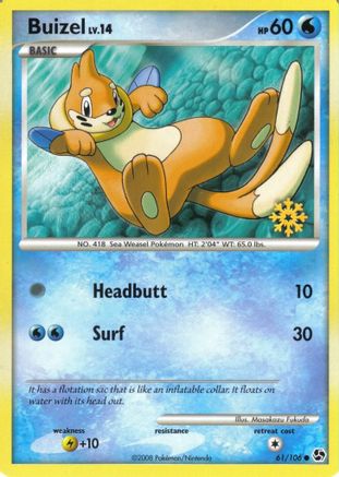 Buizel (61/106) [Countdown Calendar Promos] - Promo