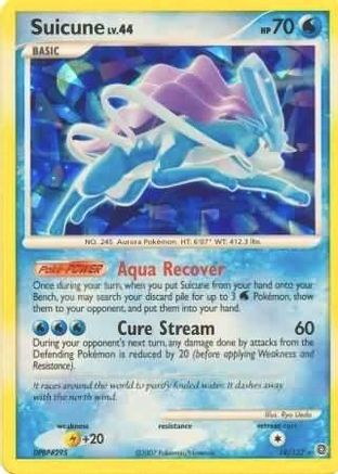 Suicune (Cracked Ice Holo) (019/132) [Miscellaneous Cards & Products] Holofoil - Promo