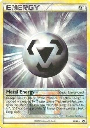 Metal Energy (Special) (League Promo) (080/90) [League & Championship Cards] Reverse Holofoil - Promo