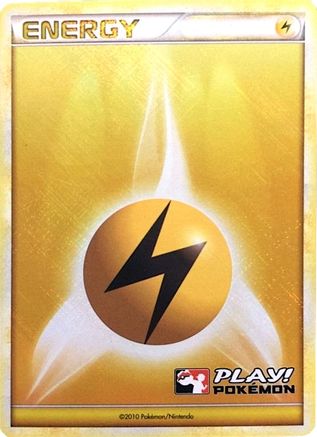 Lightning Energy (2010 Play! Pokemon) [League & Championship Cards] Holofoil - Promo