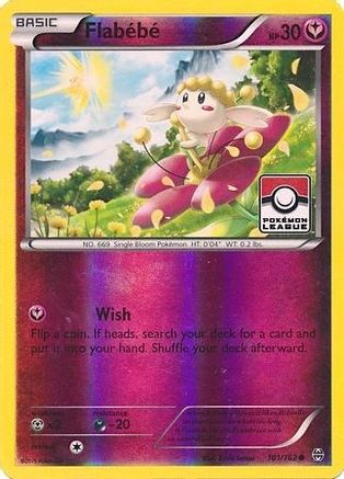 Flabebe (Pokemon League) (101/162) [League & Championship Cards] Reverse Holofoil - Promo