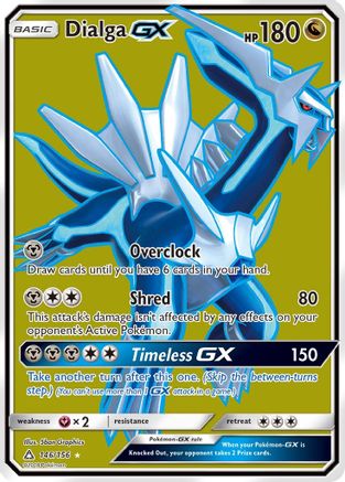 Dialga GX (Full Art) (146/156) [SM  Ultra Prism] Holofoil - Ultra Rare
