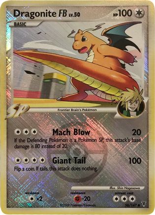 Dragonite FB (League Promo) (056/147) [League & Championship Cards] Reverse Holofoil - Promo