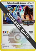 Raikou, Entei & Suicune [Jumbo Cards] Holofoil - Promo