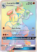 Lucario GX (Secret) (135/131) [SM  Forbidden Light] Holofoil - Secret Rare