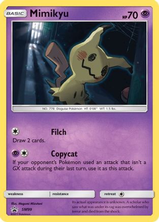 Mimikyu - SM99 (SM99/248) [SM Promos] Holofoil - Promo