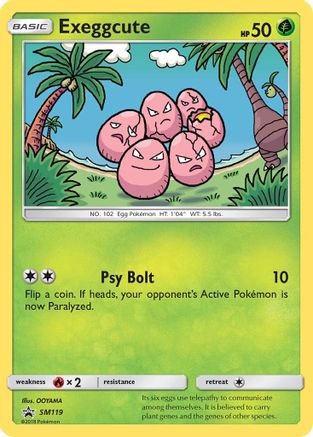 Exeggcute (SM119/248) [SM Promos] Holofoil - Promo
