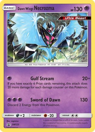 Dawn Wings Necrozma - SM123 (SM123/248) [SM Promos] Holofoil - Promo