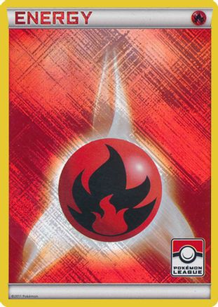 Fire Energy (2011 Pokemon League) [League & Championship Cards] Holofoil - Promo