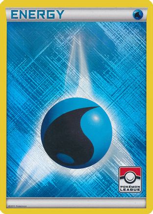 Water Energy (2011 Pokemon League Promo) [League & Championship Cards] Holofoil - Promo