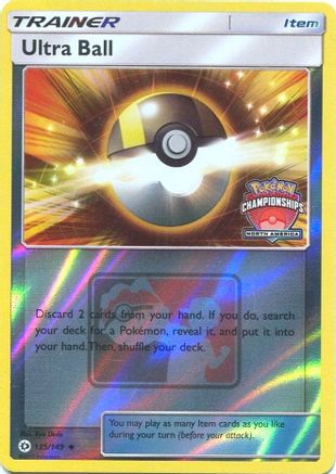 Ultra Ball (North America Championships) (135/149) [League & Championship Cards] Reverse Holofoil - Promo