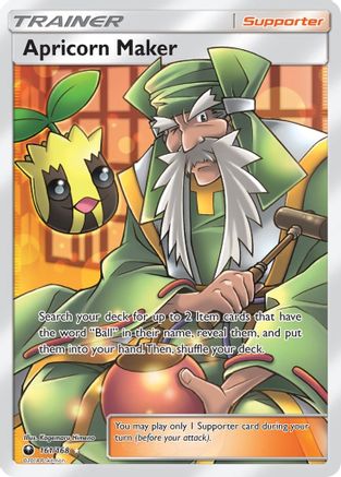 Apricorn Maker (Full Art) (161/168) [SM  Celestial Storm] Holofoil - Ultra Rare