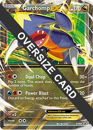Garchomp EX - XY09 (XY Black Star Promo) (XY09) [Jumbo Cards] Holofoil - Promo