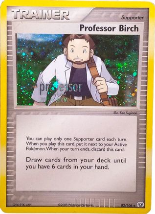 Professor Birch (2006) (82) [Professor Program Promos] Holofoil - Promo